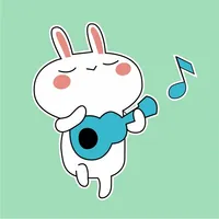 Bunny Happy Dance Animated icon