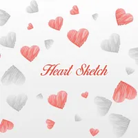 Heart Sketch Emojis icon