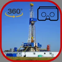 Oil Rig Drilling 3D icon