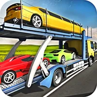 Car Transporter Cargo Truck icon