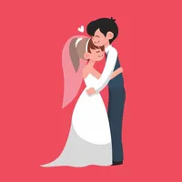 Wedding Couple Emojis icon