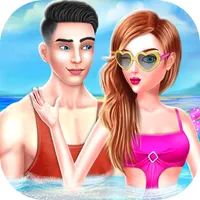 Princess Swimming Pool Party icon