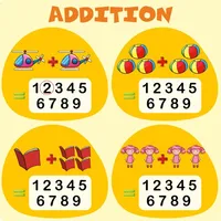 Adding and Subtraction 2 Games icon