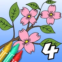 Coloring Book 4: Plants icon