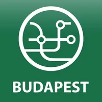 Public transport map Budapest icon