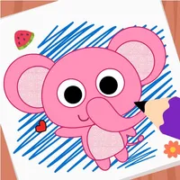 Purple Pink Coloring Book-Kids icon