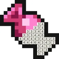 Fine Artist Color Pixel Number icon