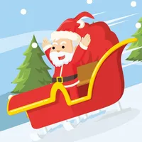 Santa Ski: Collect Gift icon