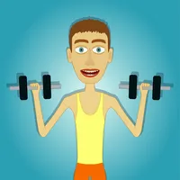 Muscle clicker: Gym game icon