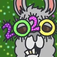 Weird New Year 2020 icon