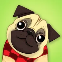 Pug Dog Emoji Stickers icon