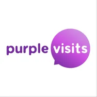 Purple Visits icon