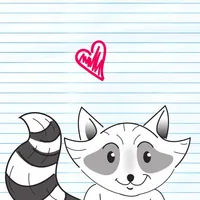 Raccoons day Stickers icon