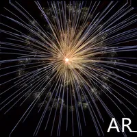 Real AR fireworks icon