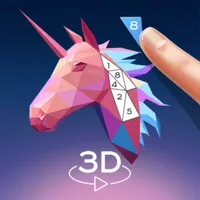 LowPoly 3D Art: Paint by Numbe icon