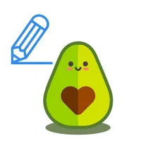 Take a note, Avocado icon