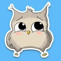 Owl emoji - Funny stickers icon