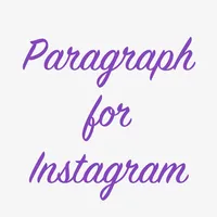 Paragraph for Instagram icon