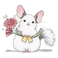 Adorable Chinchilla Sticker icon