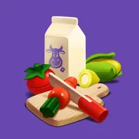 Recipes& Grocery shopping list icon