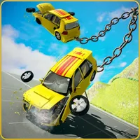 Chained Car Crash Beam Driving icon