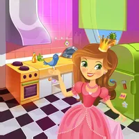 Princess Doll House Cleaning icon