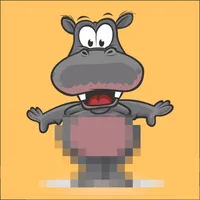 Hippo Art - Drawing by Number icon