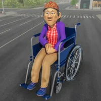 Granny Wheelie Driving Game icon