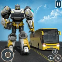 Real Robot Bus Transform War icon