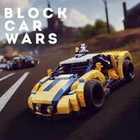 Brick Car Crash Block Car Wars icon