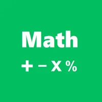 Math exercises, games, cards icon