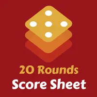 20 Rounds Score Sheet icon