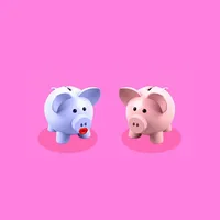 Piglet: Couples making bets icon