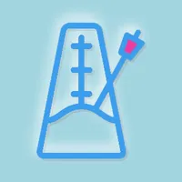 Neumorphism Metronome icon