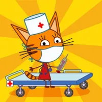 Kid-E-Cats. Hospital fun game icon