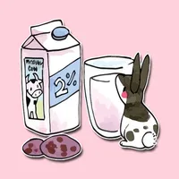 Cookies and Milk Bunnies icon