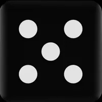 Black dice icon