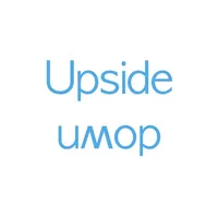 Upside Down Text ∞ icon