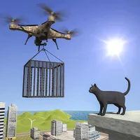 Animal Rescue Drone Flying icon