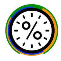 Percent Clock icon