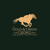 Gold and Green Crowd icon