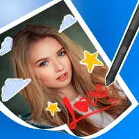 Draw on Photos & Add Stickers icon