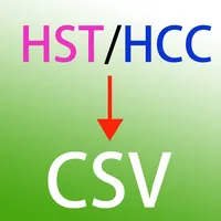 HST/HCC to CSV Converter icon