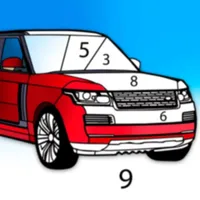 Cars Color By Number icon