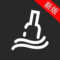 黑色漂流瓶 icon