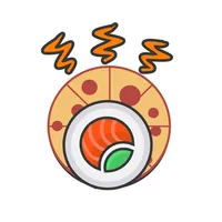 Sushilka rolls & pizza icon