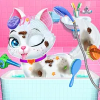 Pet Vet Care Wash Feed Animals icon