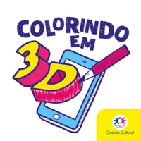 Colorindo em 3D icon