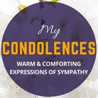 Condolence Message Image Quote icon