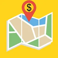 Travel cost calculator icon